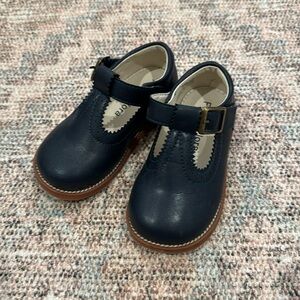 Felix & Flora Toddler Little Girl Navy Blue Mary Jane Dress Shoes 6